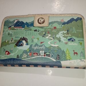 Spartina 449 North Carolina Themed Wallet - Green and Blue